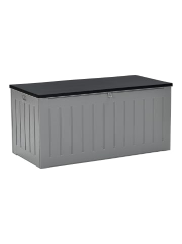 GMD Living Outdoor Kissenbox "PRIMO BLACK" 830l wasserdicht in Farbe Grau - Schwarz