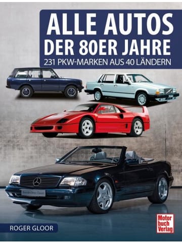 Motorbuch Verlag Alle Autos der 80er Jahre
