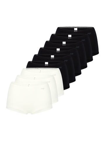 Sloggi Short Slip GO Crush in Schwarz / creme