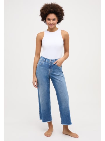 ANGELS  7/8 Jeans Jeans-Culotte Linn Fringe in hellblau