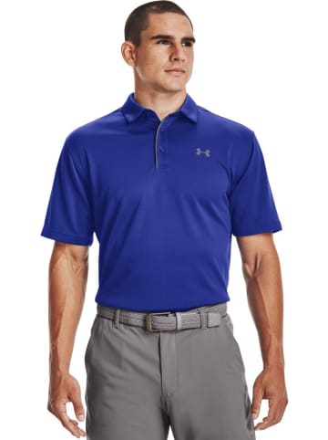 Under Armour Polo "Polo-Shirt UA Tech" in Blau