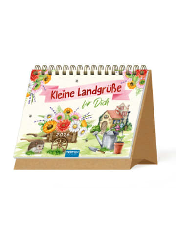 Trötsch Kalender - Trötsch Aufstellkalender Kleine Landgrüße 2026