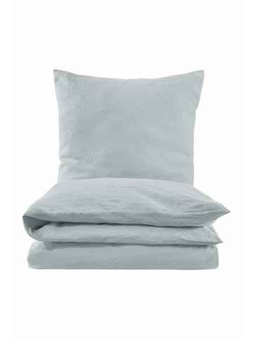 Hessnatur Hessnatur Leinen Bettwäsche Set in hellgrau