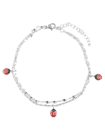 Adeliás Damen Anhänger aus Edelstahl in silber