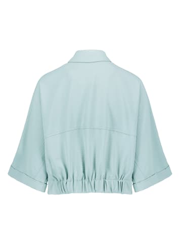 Zero  Casual-Blazer mit 3/4 Arm in Silver Blue