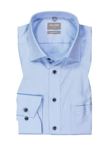 OLYMP  Langarm Business Hemd für Herren in blau