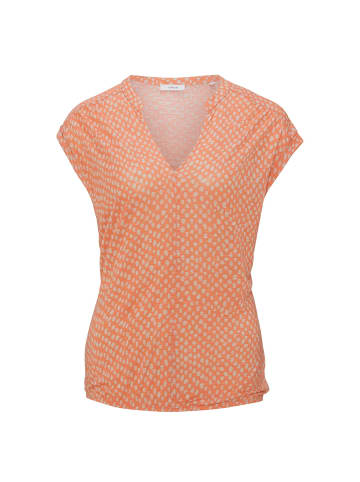 OPUS V-Kragen T-Shirt für Damen in beige