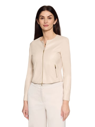 Vera Mont Blazer-Jacke mit Reißverschluss in Crystal Gray