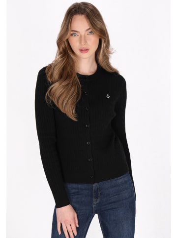 DreiMaster Maritim Women Cardigan in black
