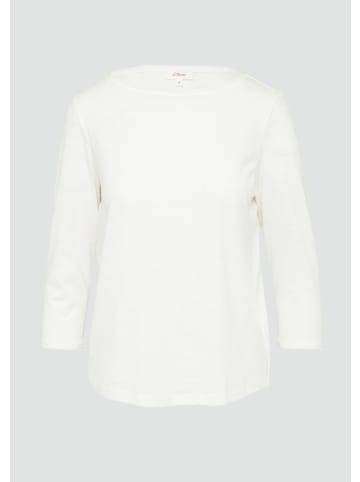 s.Oliver T-Shirt in 0210_ecru
