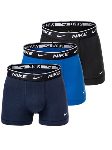 Nike Boxershort 3er Pack in Blau/Schwarz