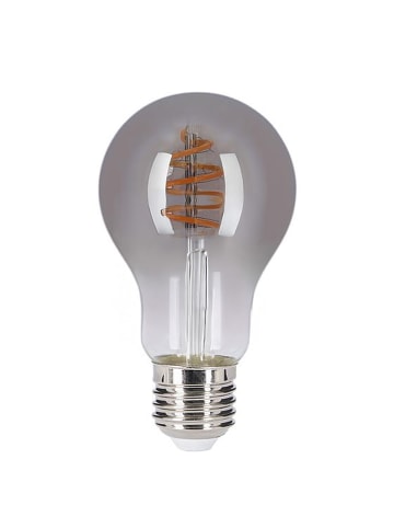 Licht-Erlebnisse E27 LED-Leuchtmittel in Warmweiß EEK G A bis G Ø 6 cm in Rauchgrau