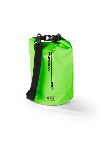 Where Tomorrow PVC dry bag 5L - grün wasserdichte Tasche