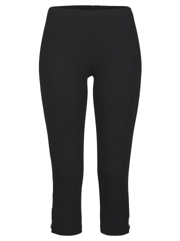 LASCANA Caprileggings in schwarz