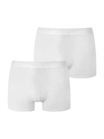 Schiesser Trunk Shorts - Premium Modal in Weiß