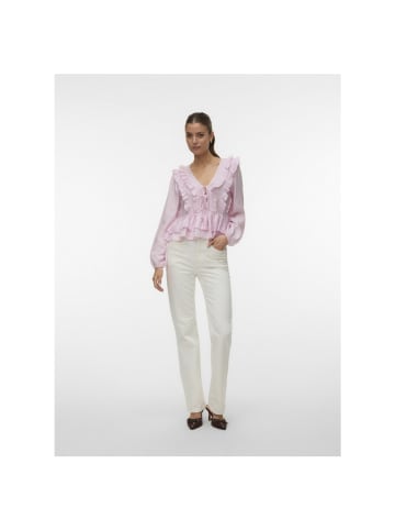 Vero Moda Langarmbluse in pink-a-boo