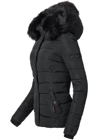 Navahoo Winterjacke Miamor in Schwarz