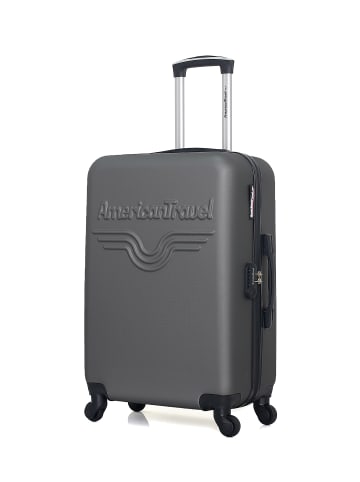 American Travel Mittelgroßer Koffer CHELSEA in Anthrazit (64L)
