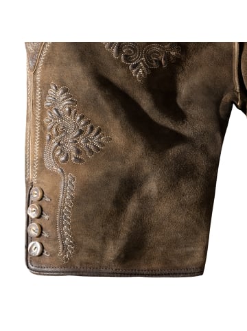 Stockerpoint Lederhose Bertl in braun