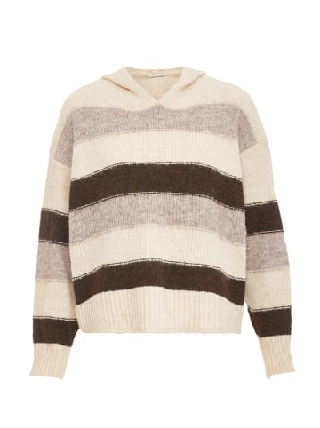 Jalene Strickpullover in Beige Braun