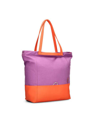 Zwei Fiorelli Shopper Tasche 44 cm in violet