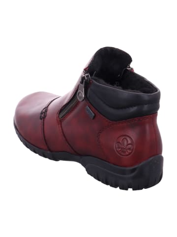 rieker Komfort Stiefeletten in Rot