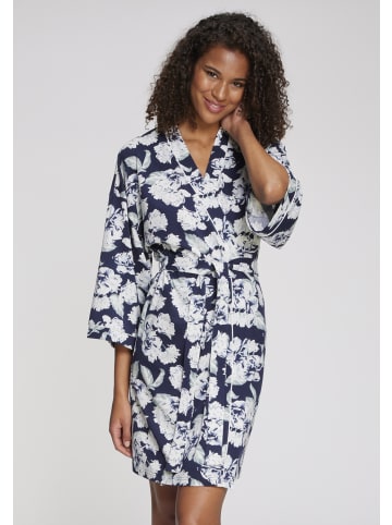 LASCANA Kimono in blau-gemustert