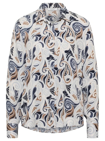 Eterna Langarmbluse in hellgrau