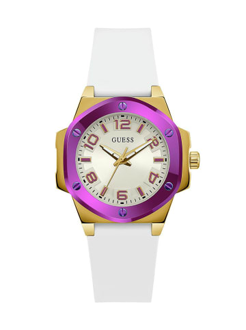 Guess Analoguhr für Damen in Weiß