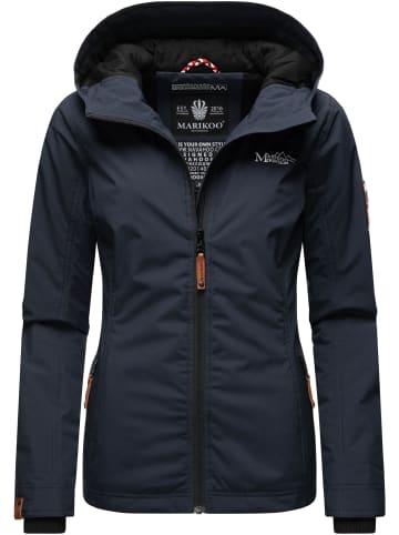 Marikoo Übergangsjacke Brombeere in Navy