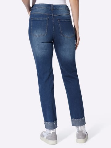 Heine Jeans in blue-stone-washed