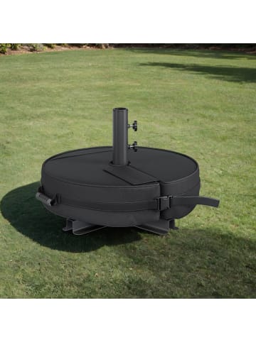 SONGMICS Sonnenschirm Sheld in Schwarz - (B)55 x (T)55 x (H)40cm