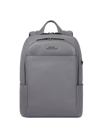 Piquadro Modus Special Rucksack Leder 39 cm Laptopfach in grey