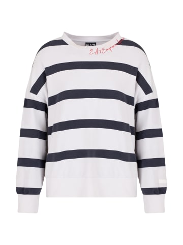 EA7 Sweatshirt 'Costa Smeralda' in weiss