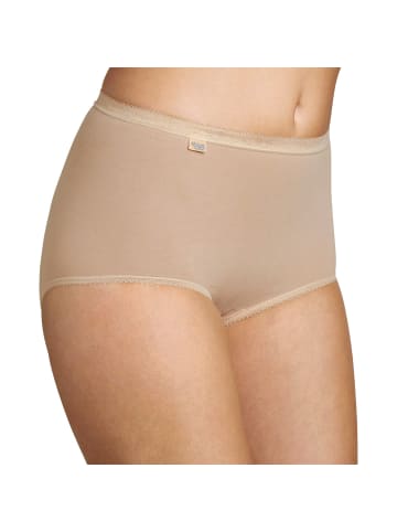 Sloggi Baumwolle, Single-Jersey Taillenslip 4er-Pack Basic+ in haut