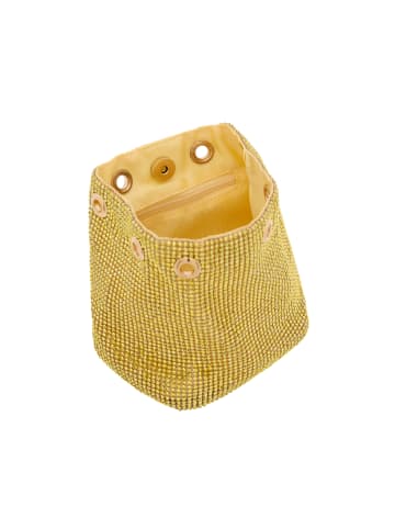 faina Women Bucket Bag in Gold