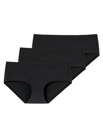 Schiesser Panty 3er Pack in Schwarz/Schwarz/Schwarz