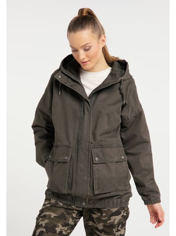 DreiMaster Damen Übergangsjacke in Militär Oliv