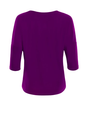Winshape Functional Light and Soft ¾-Arm Top DT111LS in dark plum