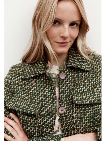 More & More Kurzblazer, Bouclé in coloured boucle