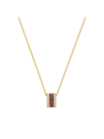 JOOP! Kette mit Anhänger Silber 925, gelbvergoldet in Gold