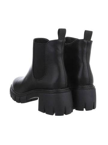 Ital-Design Stiefelette in Schwarz