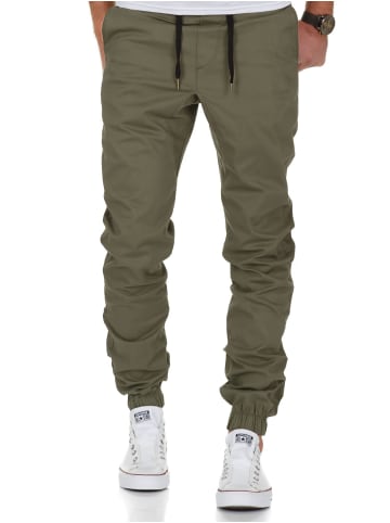 Amaci&Sons Basic Jogger-Chino NEW JERSEY in Olive