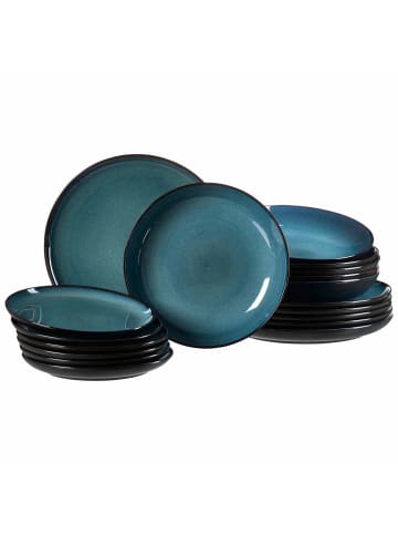 Ritzenhoff & Breker 18er Set Teller-Set Bali in blau