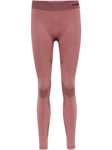 Hummel Leggings Hmlfirst Seamless Training Tight Women in DUSTY ROSE