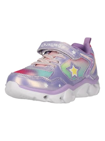 Zigzag Sneaker Saserta in 4085 Violet Tulip