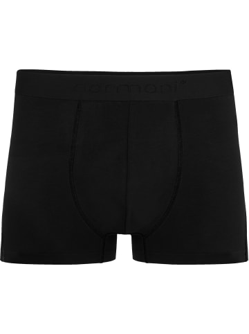 normani 6 Herren Baumwoll-Boxershorts in Grau/Dunkelblau/Schwarz