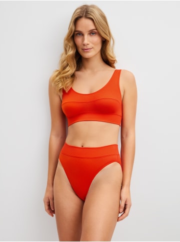 Calida Bustier in grenadine red