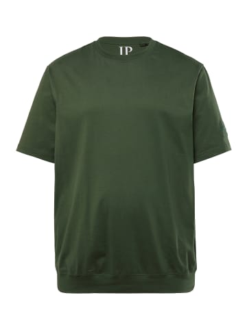 JP1880 Kurzarm T-Shirt in dunkelgrün
