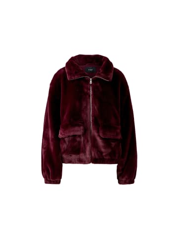 Oui Outdoorjacke im Blouson-Stil mit 58 cm Länge in Bramble Berry